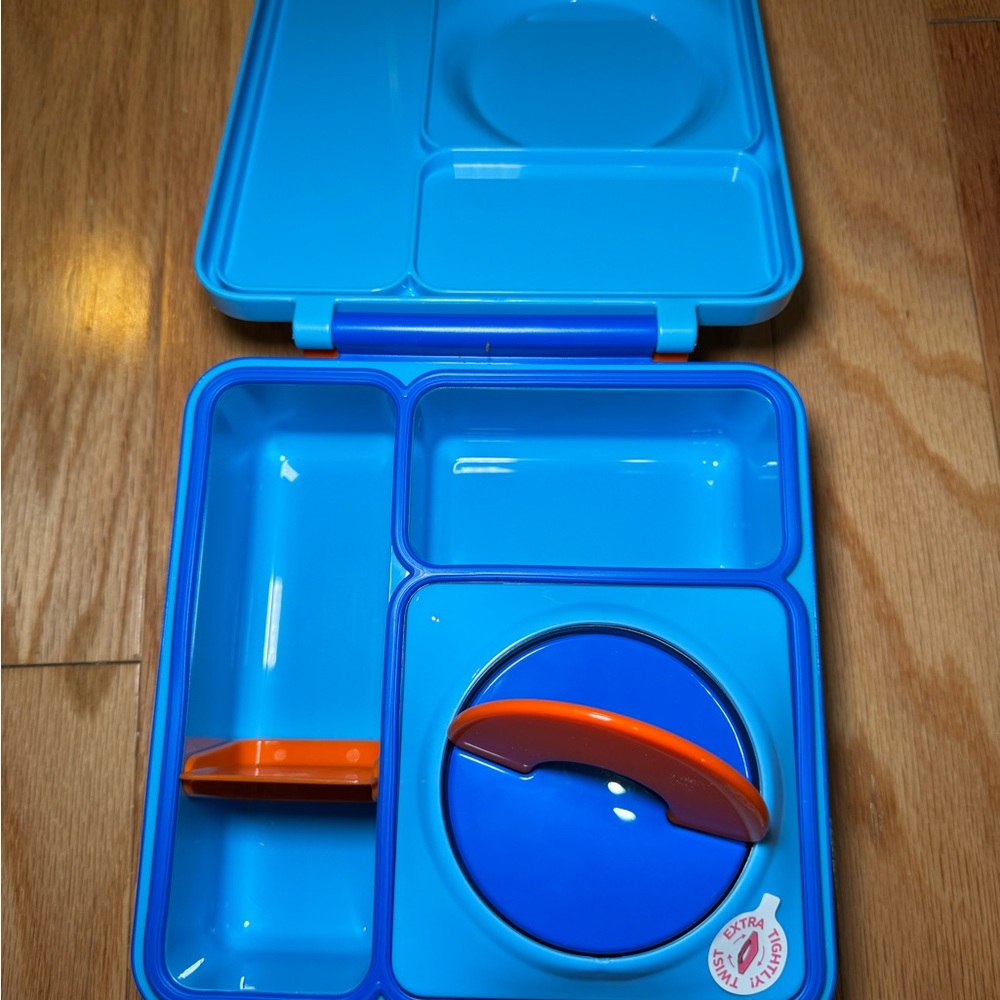 Brand new Omiebox -Blue and Orange